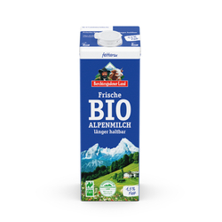 Mléko čerstvé alpské polotučné 1 l BIO   BGL