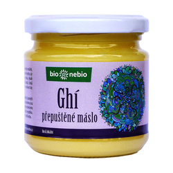 Máslo přepuštěné ghí ČESKÉ 210 ml BIO   BIO NEBIO