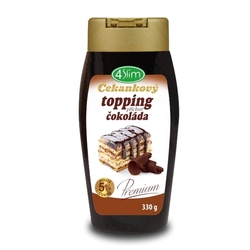 Čekankový topping příchuť čokoláda 330g 4slim