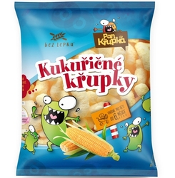 Křupky kukuřičné bez přidané soli 50g Rej
