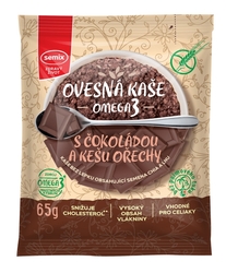 Ovesná kaše omega 3 s čokoládou, kešu ořechy 65g Semix