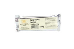 Chalva Izrael s ořechy - Natural 70g