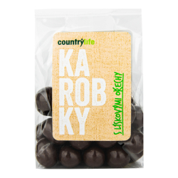 Karobky s lískovými ořechy 100 g   COUNTRY LIFE