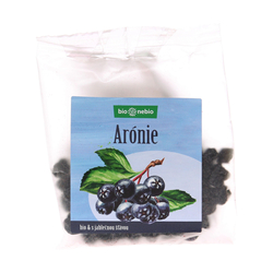 Arónie sušená s jablečnou šťávou 100 g BIO   BIO NEBIO