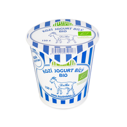 Jogurt kozí bílý 150 g BIO    BIOFARMA DORA