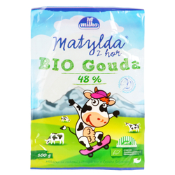 Sýr gouda 48 % 100 g BIO   POLABSKÉ MLÉKÁRNY