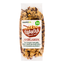 Granola - Křupavé müsli ovocné s klikvou 350 g BIO   COUNTRY LIFE