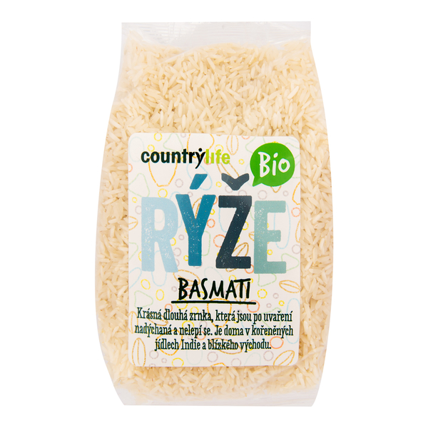 Rýže basmati 500 g BIO   COUNTRY LIFE