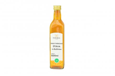 Rakytníková šťáva s dužinou - Natural 500ml 