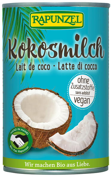 Bio kokosové mléko RAPUNZEL 400 ml