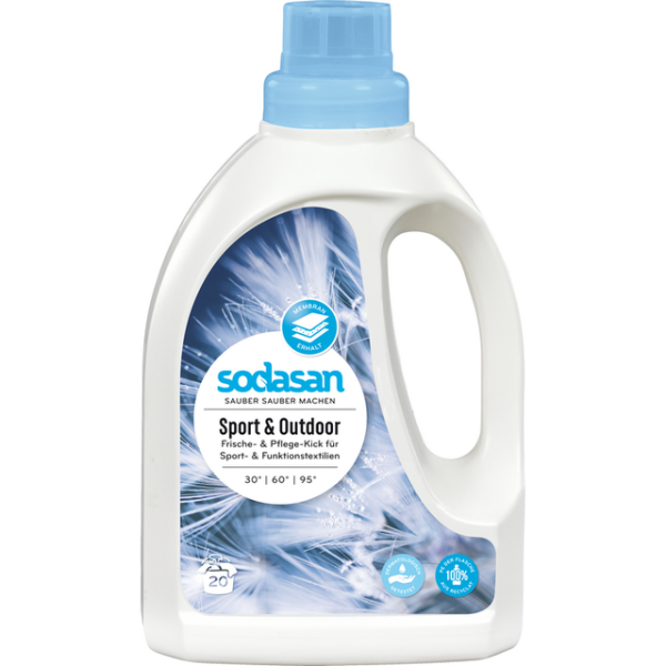 Prostředek prací tekutý na sportovní prádlo 750 ml SODASAN 