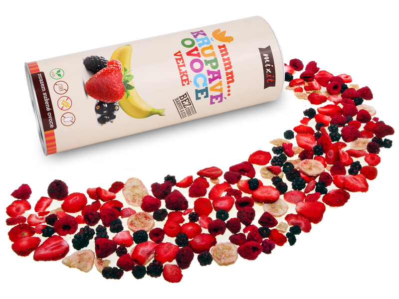 Velké křupavé ovoce 150g Mixit