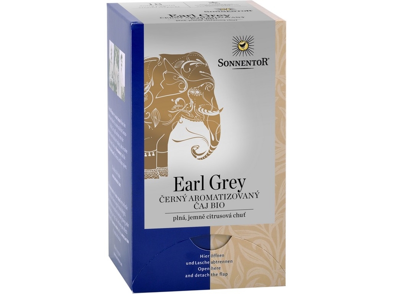 Bio Earl Grey černý porcovaný čaj 27g SONNENTOR