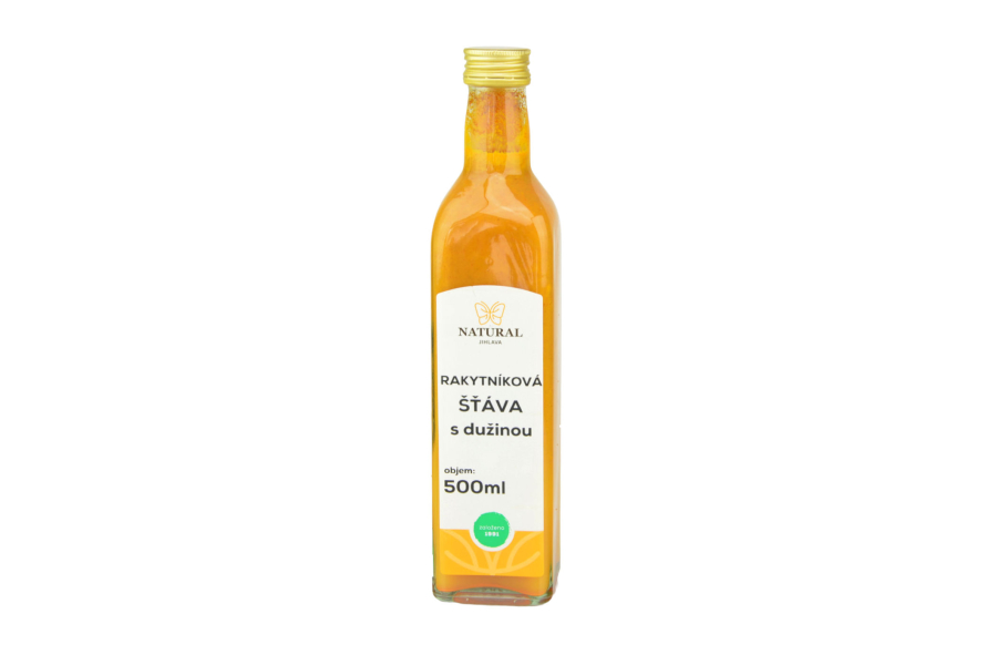Rakytníková šťáva s dužinou - Natural 500ml 