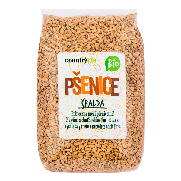 Pšenice špalda 1 kg BIO   COUNTRY LIFE