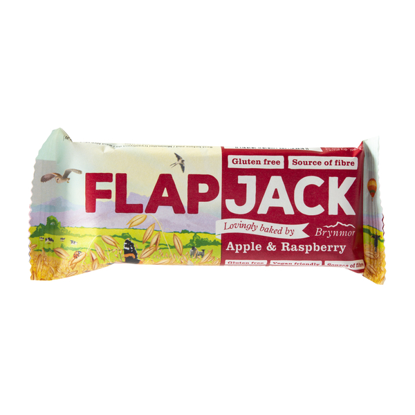 Flapjack ovesný malina-jablečná šťáva bezlepkový 80 g   WHOLEBAKE